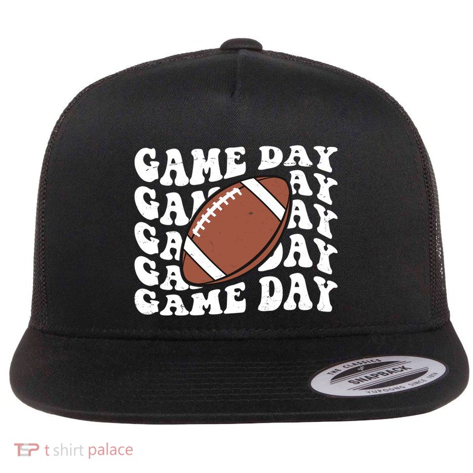 Game Day Football Fan Flatbill Hat