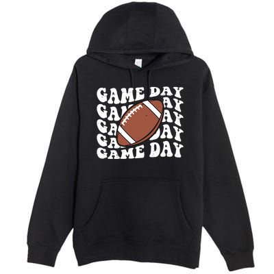 Game Day Football Fan Premium Pullover Hoodie