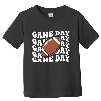 Game Day Football Fan Toddler T-Shirt