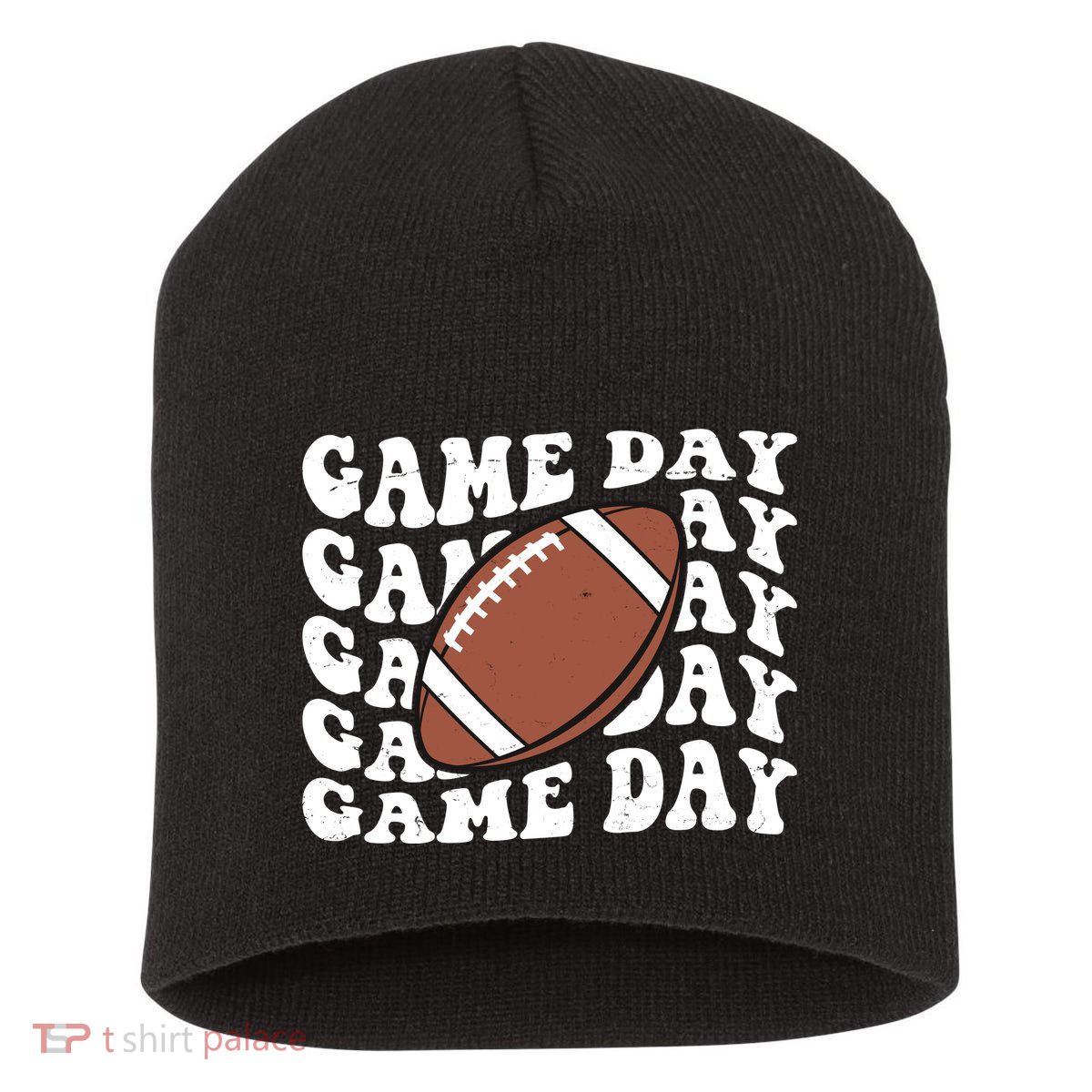 Game Day Football Fan Short Acrylic Beanie