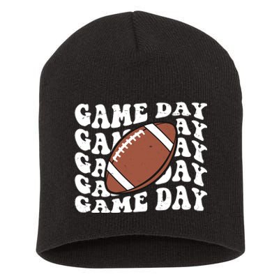 Game Day Football Fan Short Acrylic Beanie