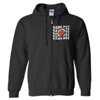 Game Day Football Fan Full Zip Hoodie