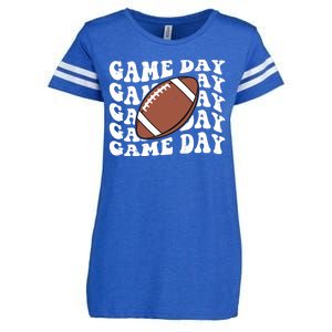 Game Day Football Fan Enza Ladies Jersey Football T-Shirt