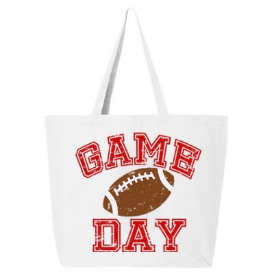 Game Day Football MOM AUNT SISTER BROTHER 25L Jumbo Tote