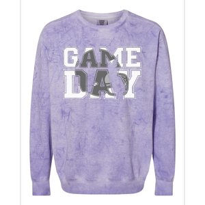 Game Day Fantasy Football Season Funny Colorblast Crewneck Sweatshirt