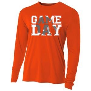 Game Day Fantasy Football Season Funny Cooling Performance Long Sleeve Crew