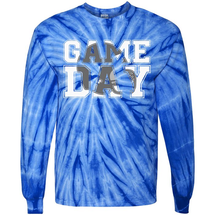 Game Day Fantasy Football Season Funny Tie-Dye Long Sleeve Shirt