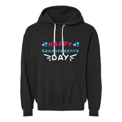 Grandparents Day Garment-Dyed Fleece Hoodie