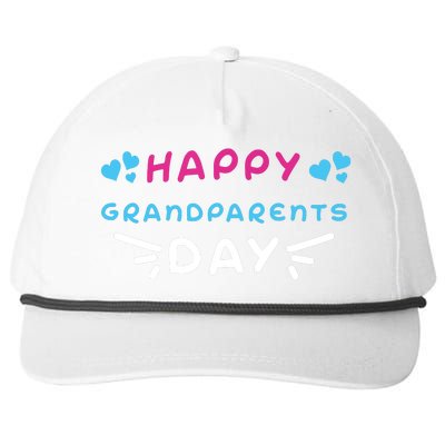 Grandparents Day Snapback Five-Panel Rope Hat