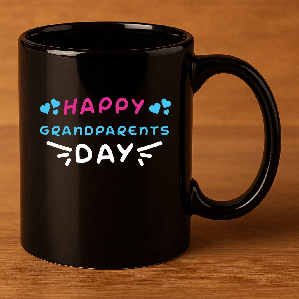 Grandparents Day 11oz C Handle Ceramic Mug