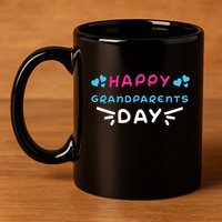Grandparents Day 11oz C Handle Ceramic Mug
