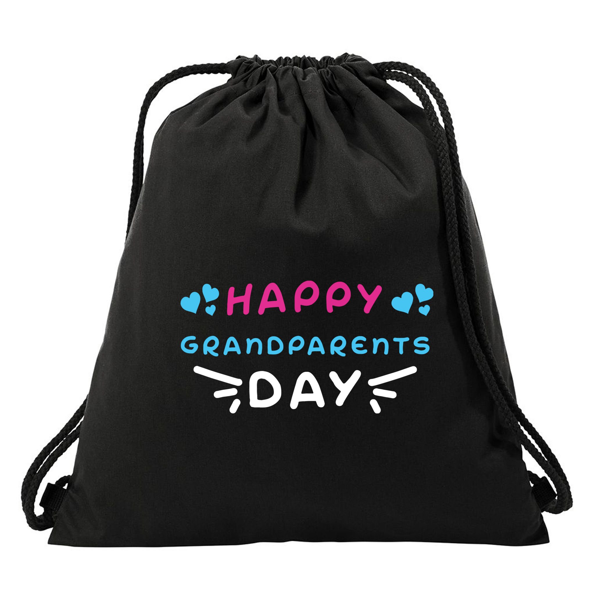 Grandparents Day Drawstring Bag