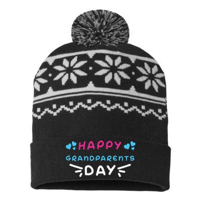 Grandparents Day USA-Made Snowflake Beanie