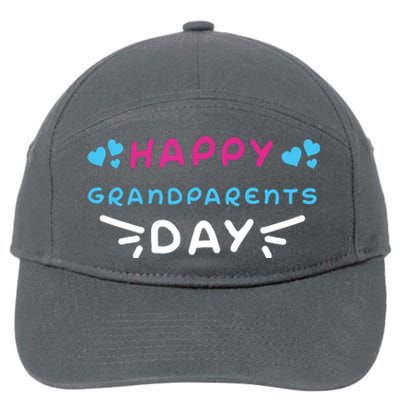 Grandparents Day 7-Panel Snapback Hat