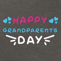 Grandparents Day Cotton Canvas Backpack