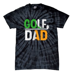 Golf Dad Gift For Father's Day Tie-Dye T-Shirt