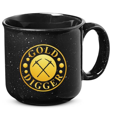 Gold Digger Gold Mining Gold Miner 15oz Campfire Ceramic Mug