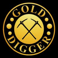Gold Digger Gold Mining Gold Miner Magnet