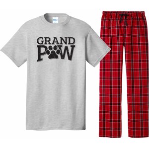 Grandpaw Dog Grandpa Shirts Grand Paw Gifts Men Dad Father Pajama Set