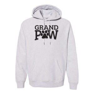 Grandpaw Dog Grandpa Shirts Grand Paw Gifts Men Dad Father Premium Hoodie