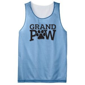 Grandpaw Dog Grandpa Shirts Grand Paw Gifts Men Dad Father Mesh Reversible Basketball Jersey Tank