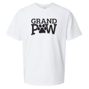 Grandpaw Dog Grandpa Shirts Grand Paw Gifts Men Dad Father Sueded Cloud Jersey T-Shirt