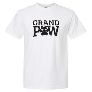 Grandpaw Dog Grandpa Shirts Grand Paw Gifts Men Dad Father Garment-Dyed Heavyweight T-Shirt