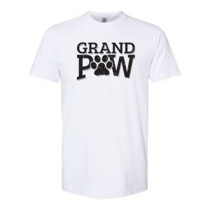 Grandpaw Dog Grandpa Shirts Grand Paw Gifts Men Dad Father Softstyle CVC T-Shirt