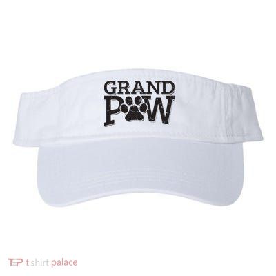 Grandpaw Dog Grandpa Shirts Grand Paw Gifts Men Dad Father Visor