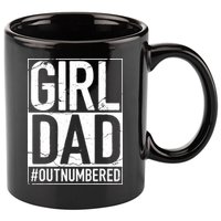 Girl Dad 11oz C Handle Ceramic Mug