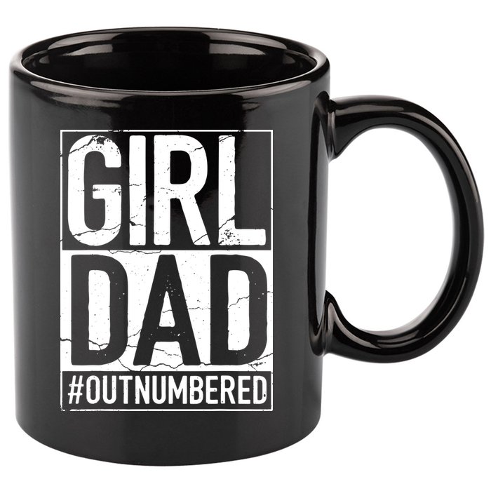 Girl Dad 11oz C Handle Ceramic Mug