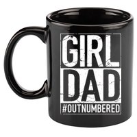 Girl Dad 11oz C Handle Ceramic Mug