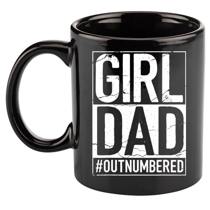Girl Dad 11oz C Handle Ceramic Mug