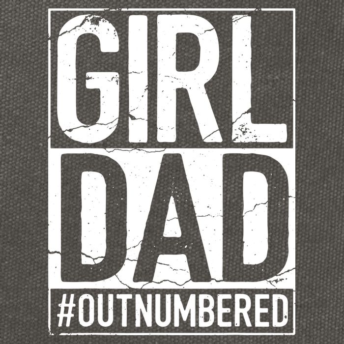 Girl Dad Cotton Canvas Backpack
