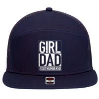 Girl Dad 7 Panel Mesh Trucker Snapback Hat
