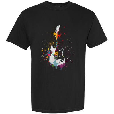 Guitar Design Guitar Gift For Guitarist Garment-Dyed Heavyweight T-Shirt