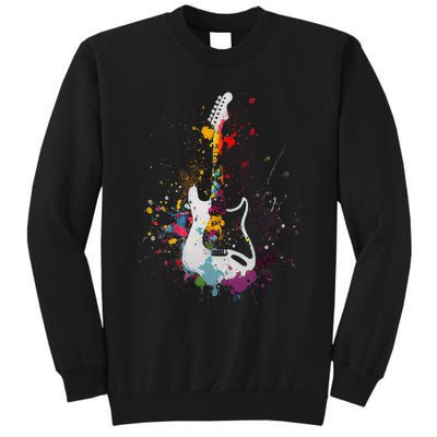 Guitar Design Guitar Gift For Guitarist Sweatshirt