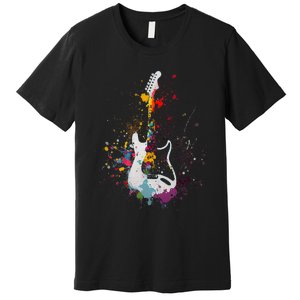 Guitar Design Guitar Gift For Guitarist Premium T-Shirt