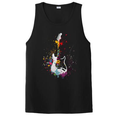 Guitar Design Guitar Gift For Guitarist PosiCharge Competitor Tank