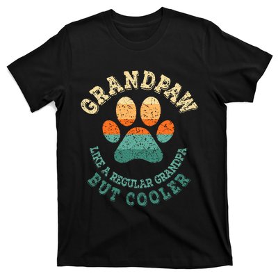 Grandpaw Dog Grandpa Grandfather Grand Paw T-Shirt