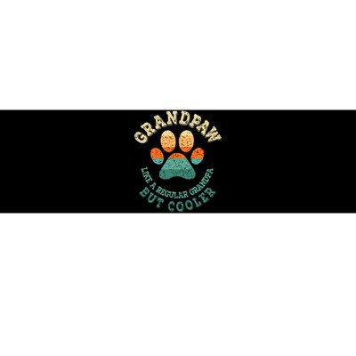 Grandpaw Dog Grandpa Grandfather Grand Paw Bumper Sticker