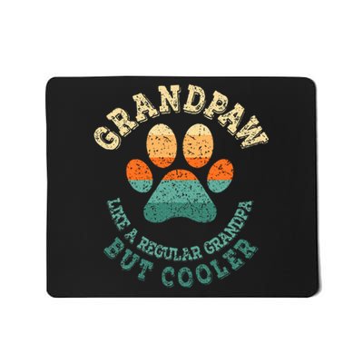 Grandpaw Dog Grandpa Grandfather Grand Paw Mousepad