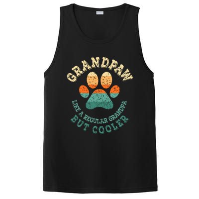 Grandpaw Dog Grandpa Grandfather Grand Paw PosiCharge Competitor Tank