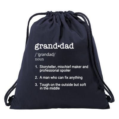 Granddad Definition Drawstring Bag