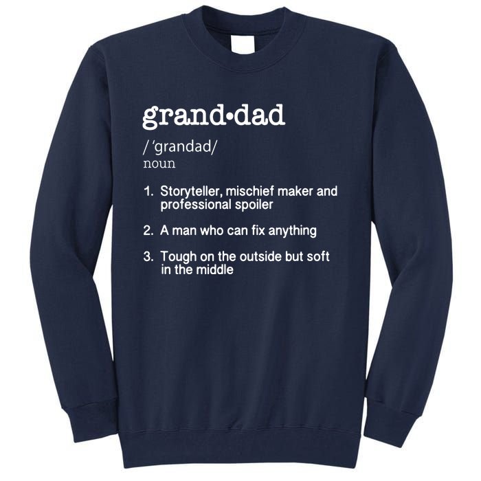 Granddad Definition Tall Sweatshirt