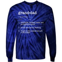 Granddad Definition Tie-Dye Long Sleeve Shirt