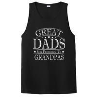 Great Dads Get Promoted to Grandpas Pops Fathers Day PosiCharge Competitor Tank