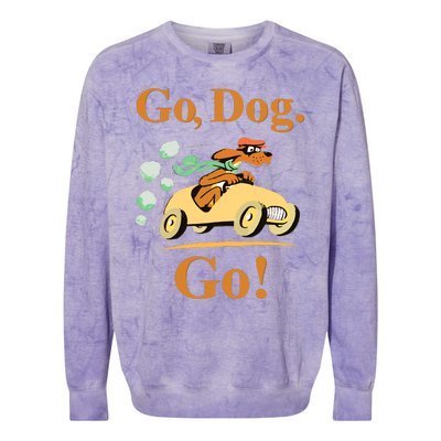 Go Dog Go Essential Colorblast Crewneck Sweatshirt