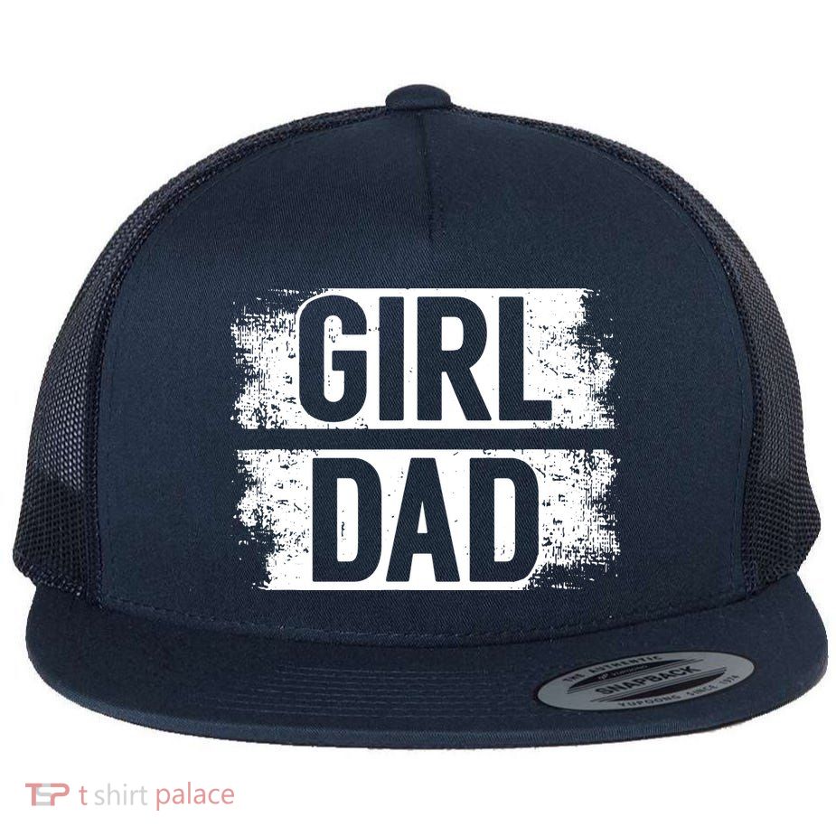 GIRL DAD Flatbill Hat