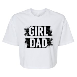 GIRL DAD Bella+Canvas Jersey Crop Tee